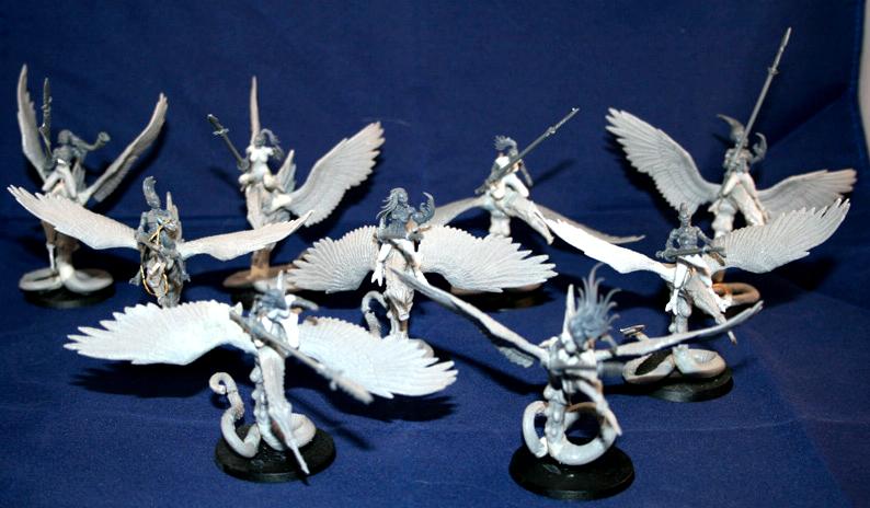 Daemonettes, Daemons, Fiends, Pleasureseeker, Pleasureseekers, Slaanesh, Steeds