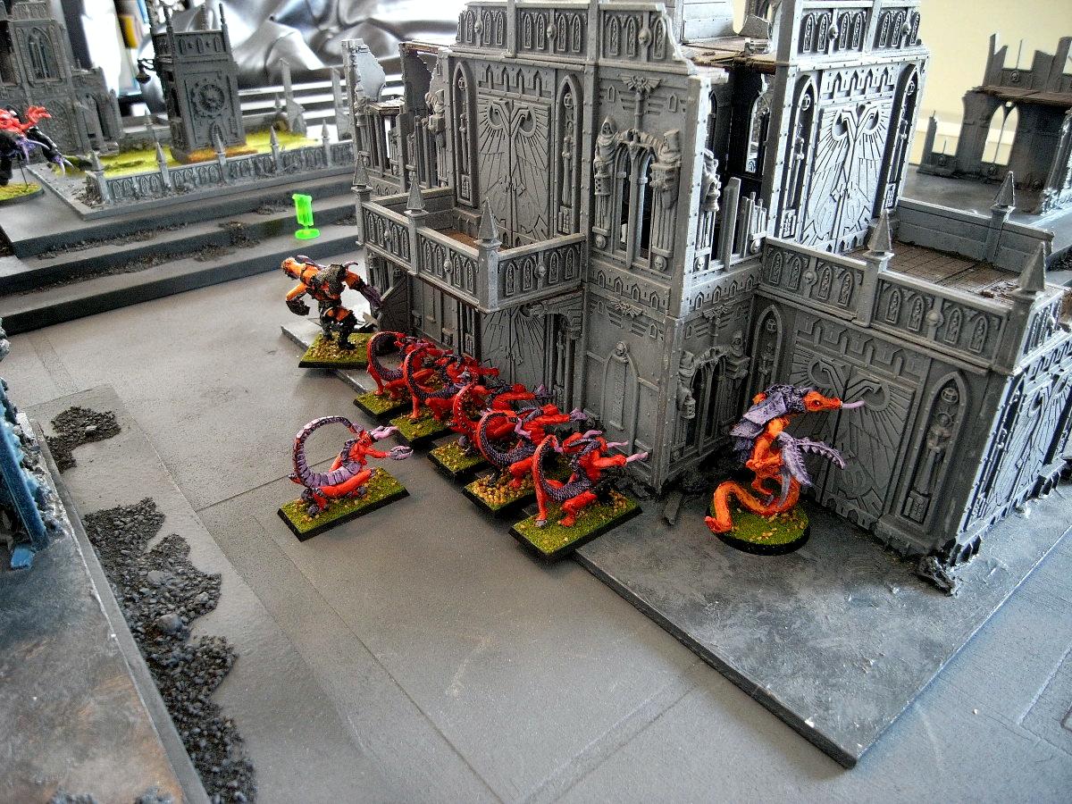 Battle Report, Chaos Space Marines, Daemons, Nurgle, Slaanesh