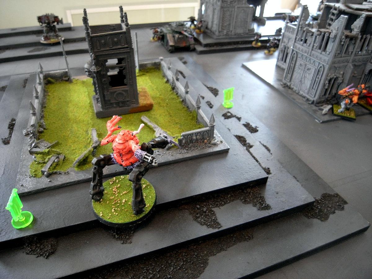 Battle Report, Chaos Space Marines, Daemons, Nurgle, Slaanesh