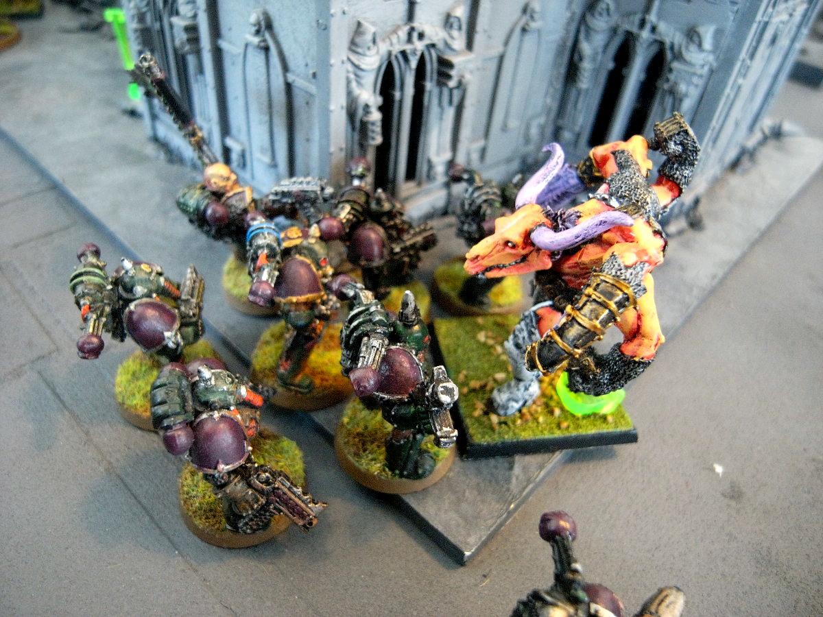 Battle Report, Chaos Space Marines, Daemons, Nurgle, Slaanesh