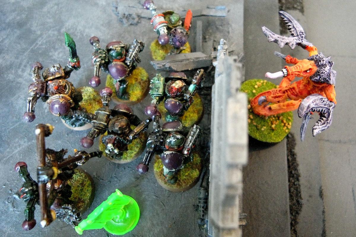 Battle Report, Chaos Space Marines, Daemons, Nurgle, Slaanesh