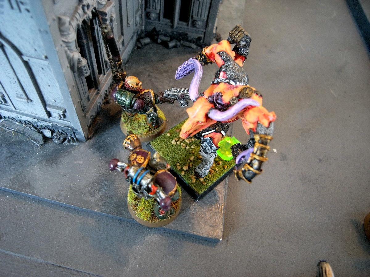 Battle Report, Chaos Space Marines, Daemons, Nurgle, Slaanesh
