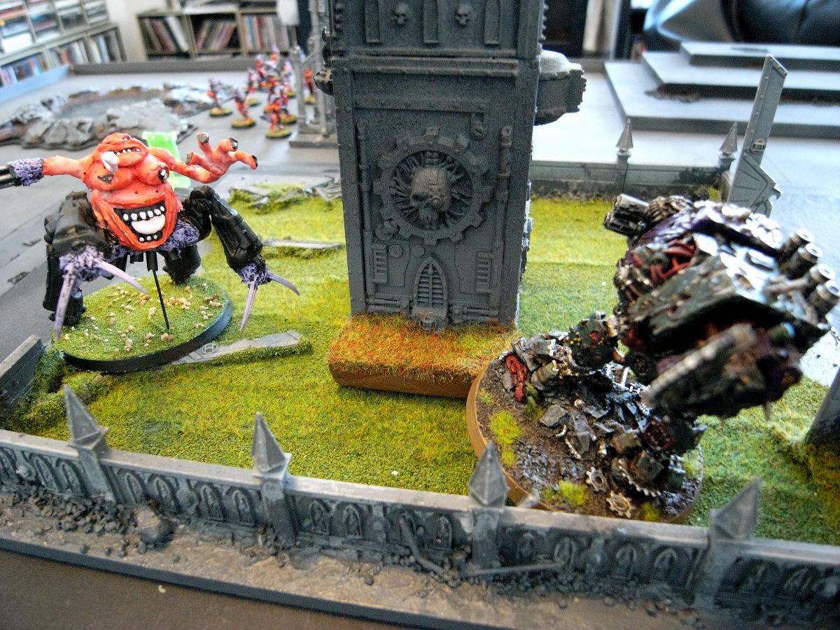 Battle Report, Chaos Space Marines, Daemons, Nurgle, Slaanesh