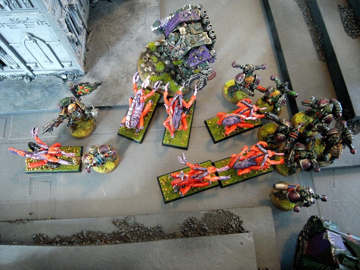 Battle Report, Chaos Space Marines, Daemons, Nurgle, Slaanesh