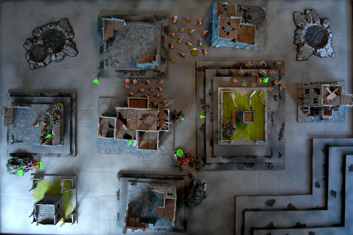 Battle Report, Chaos Space Marines, Daemons, Nurgle, Slaanesh