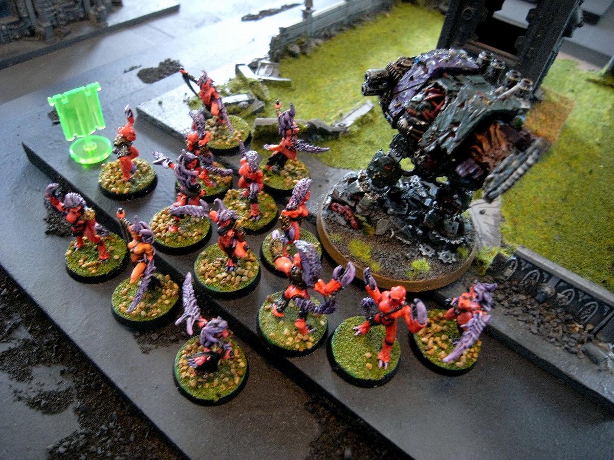 Battle Report, Chaos Space Marines, Daemons, Nurgle, Slaanesh