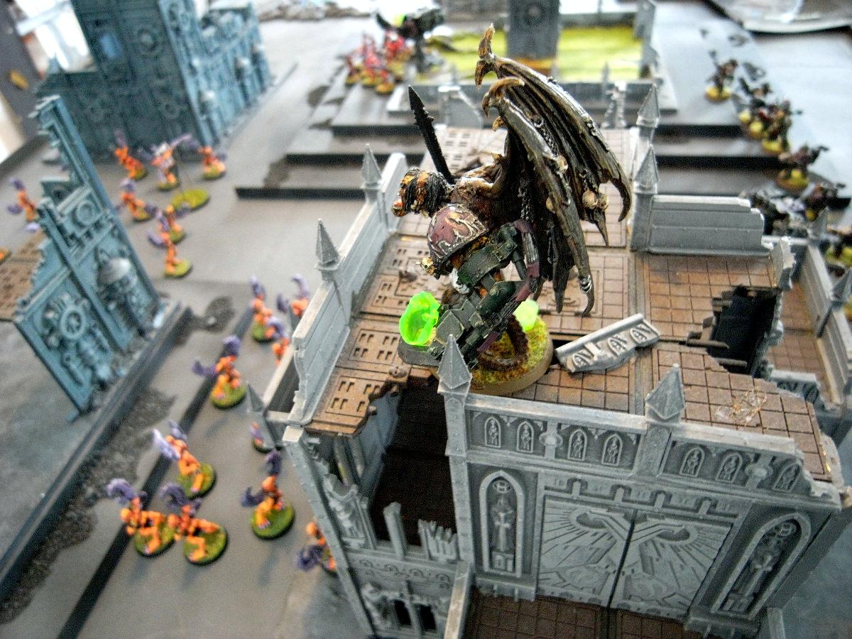 Battle Report, Chaos Space Marines, Daemons, Nurgle, Slaanesh