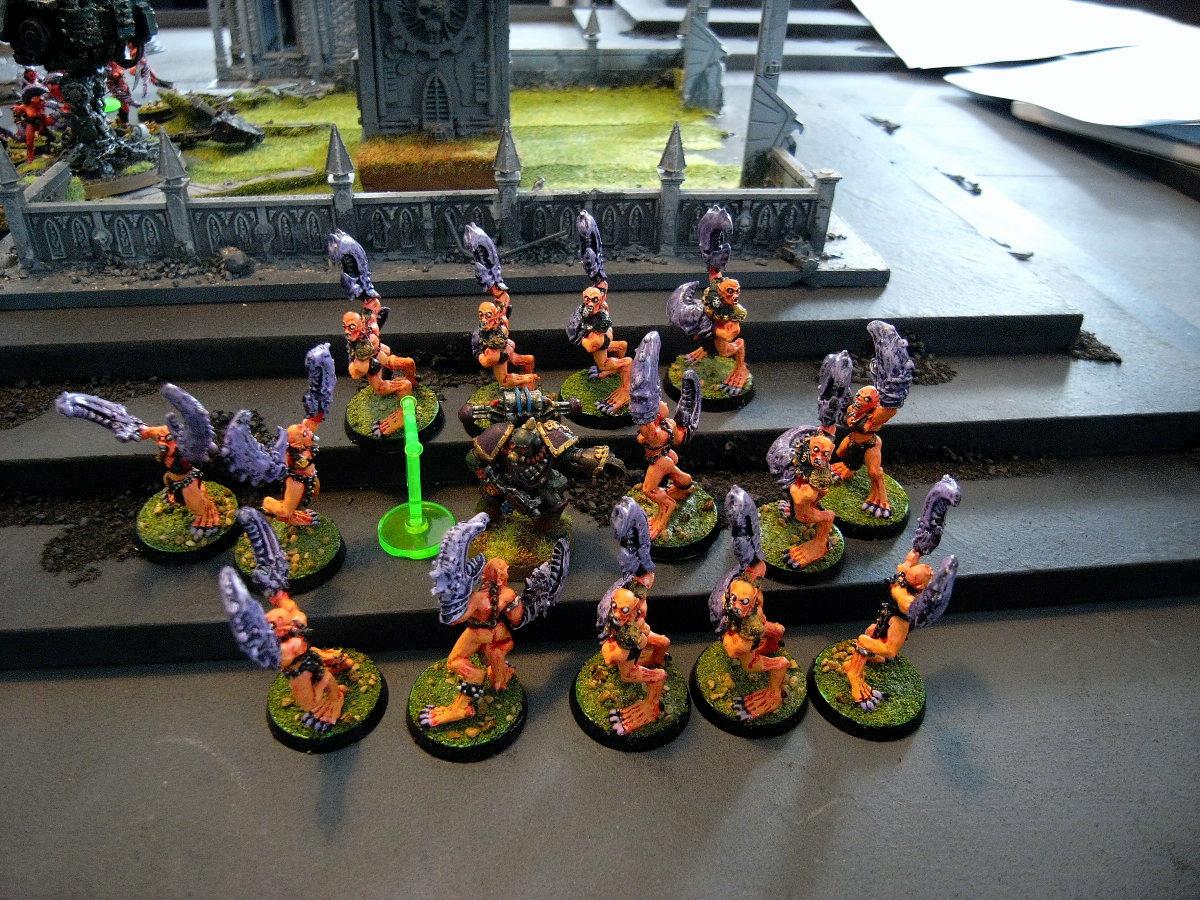 Battle Report, Chaos Space Marines, Daemons, Nurgle, Slaanesh