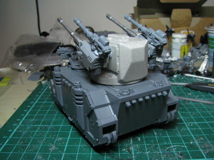 Conversion, Tank, Vehicle, Warhammer 40,000, Work In Progress