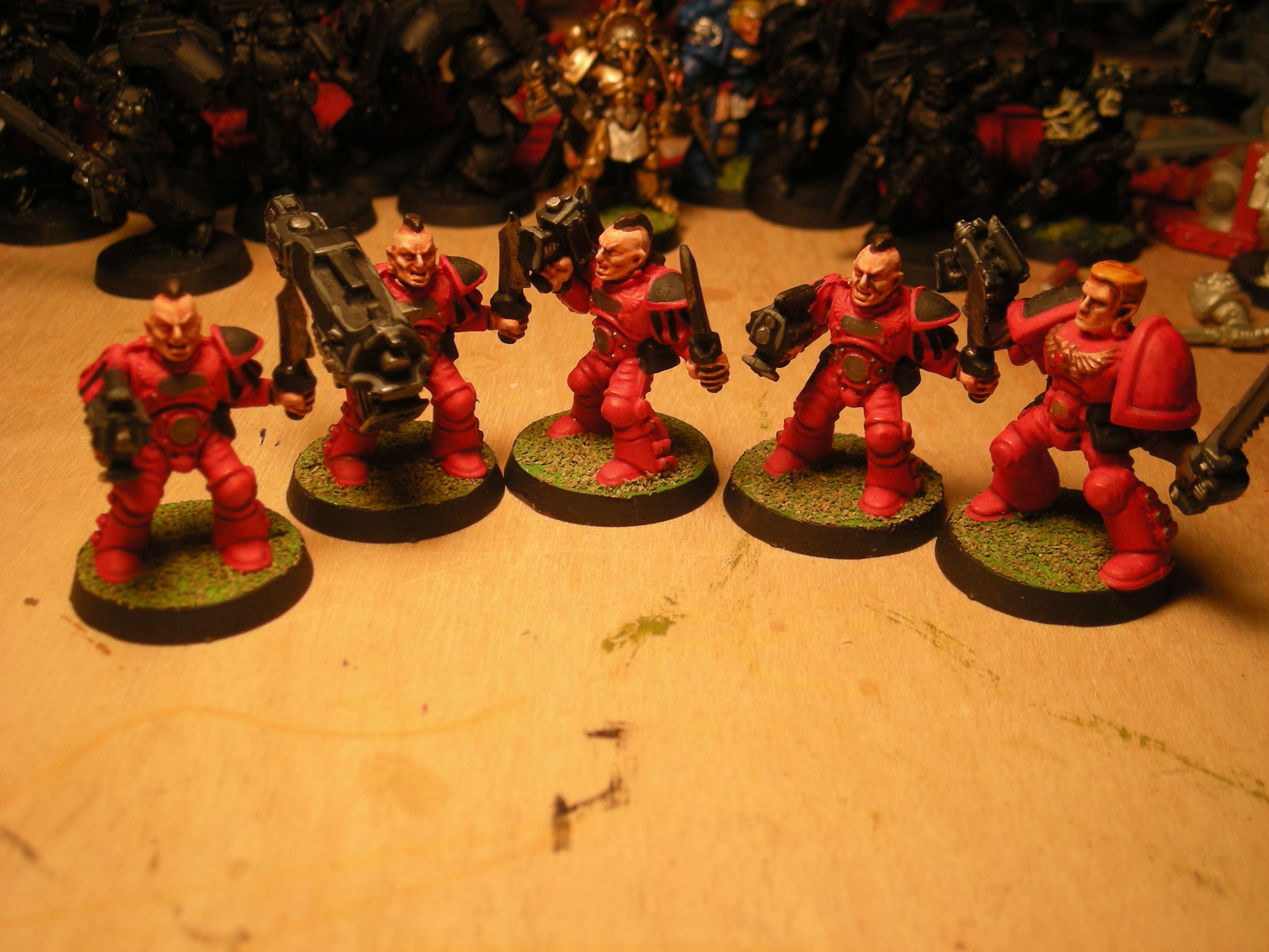 Blood Angels, Rogue Trader, Scouts, Space Marines