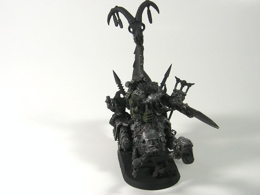 Warboss on Cyboar 6