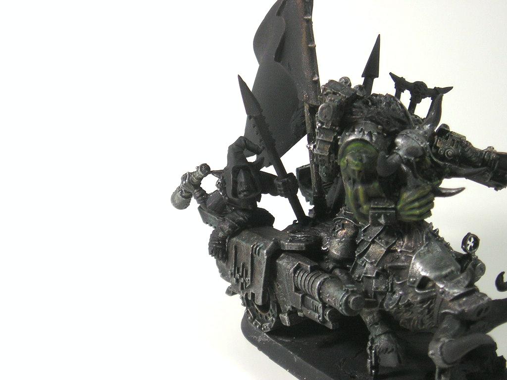 Warboss on Cyboar 7