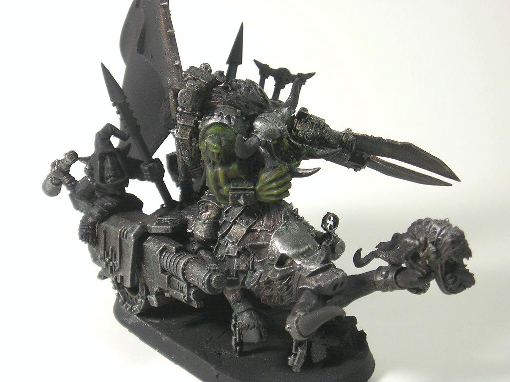 Warboss on Cyboar 8