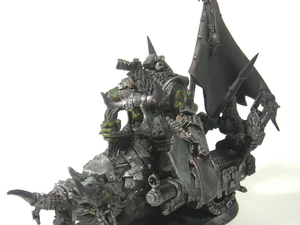 Warboss on Cyboar 9
