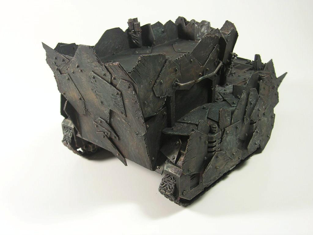 Battlewagon, Conversion, Ork Wagon Conversion, Orks