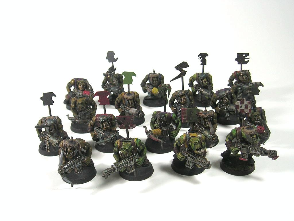 Boy, Mob, Orks, Shoota