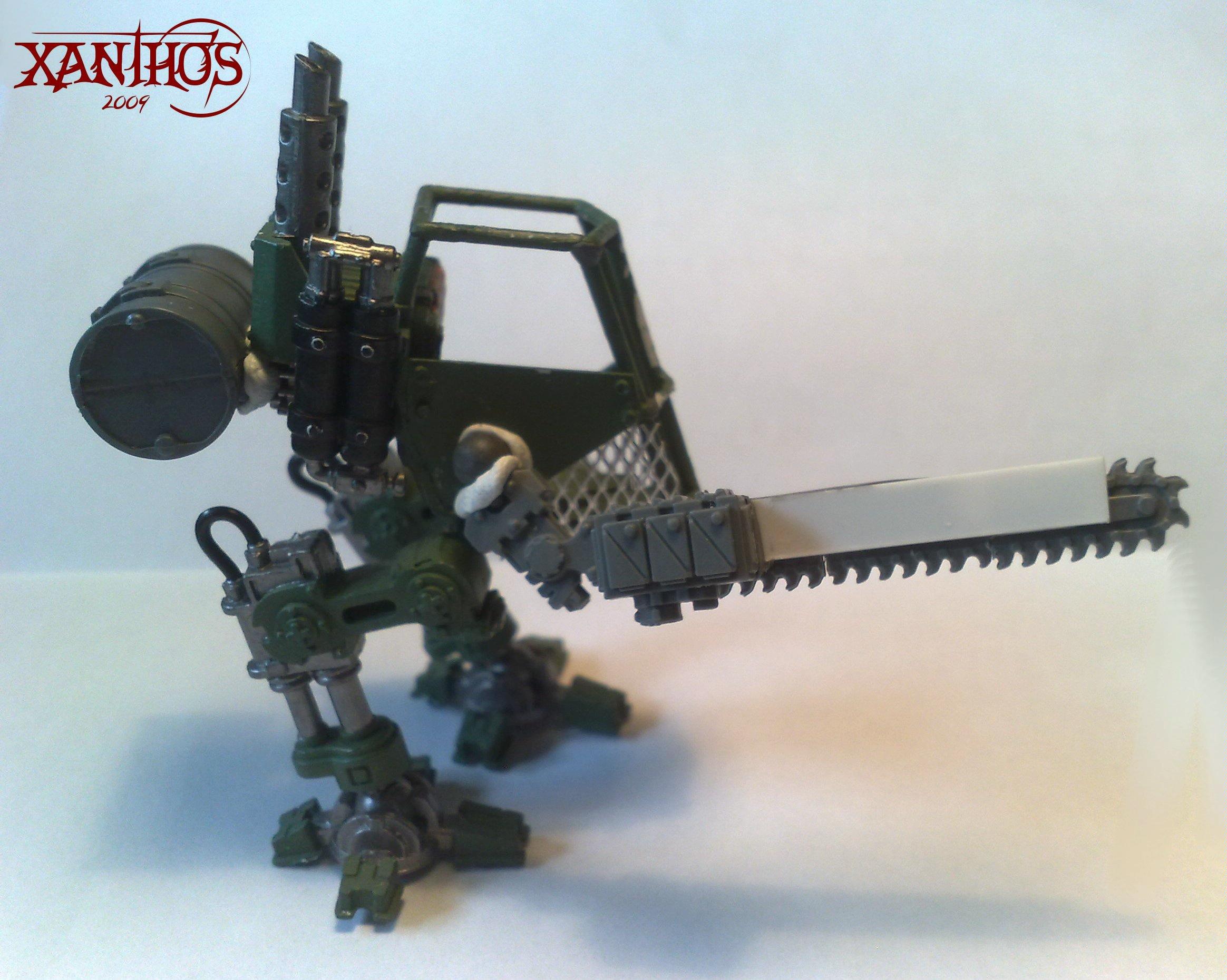 The walker, with new and improved weapon