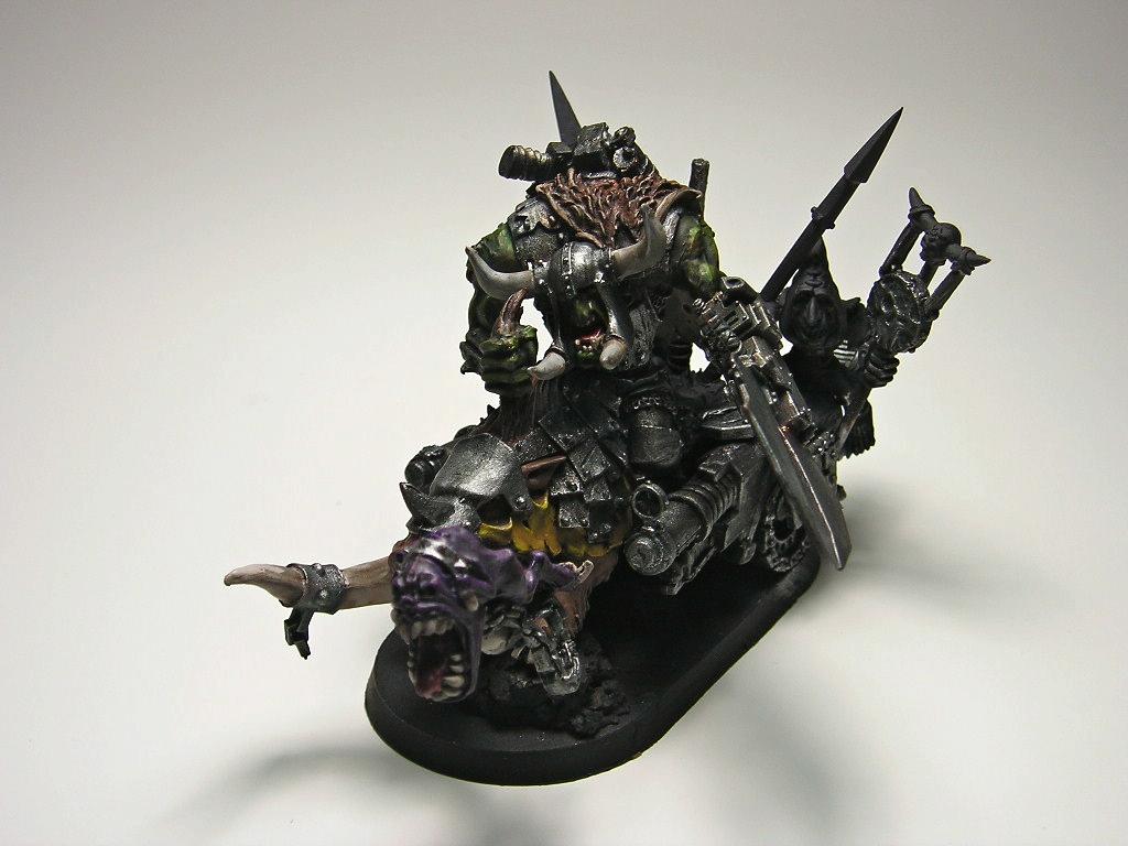 Cyboar, Orks, Warbike, Warhammer 40,000