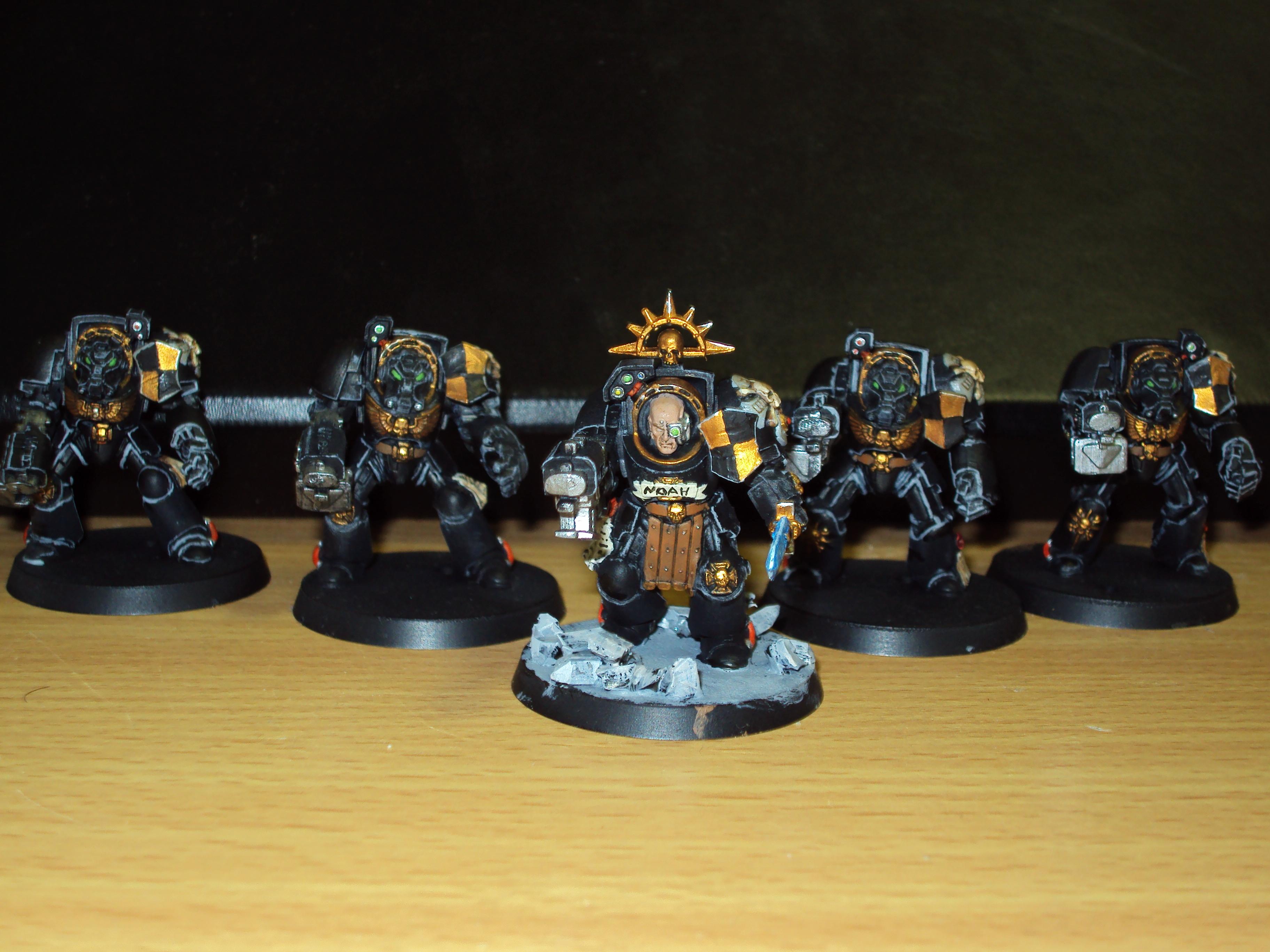 Space Marines, Terminator Armor, Warhammer 40,000