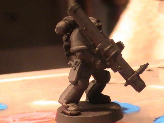Missile Launcher, Space Marines, Warhammer 40,000, Work In Progress