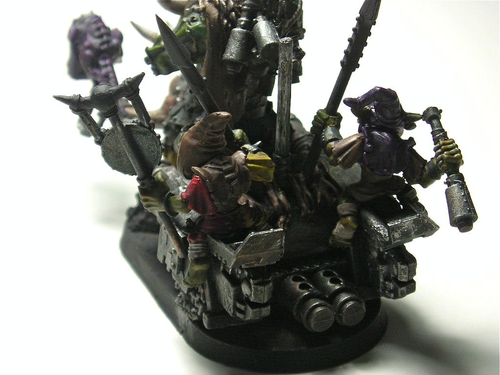Warboss on Cyboar 22