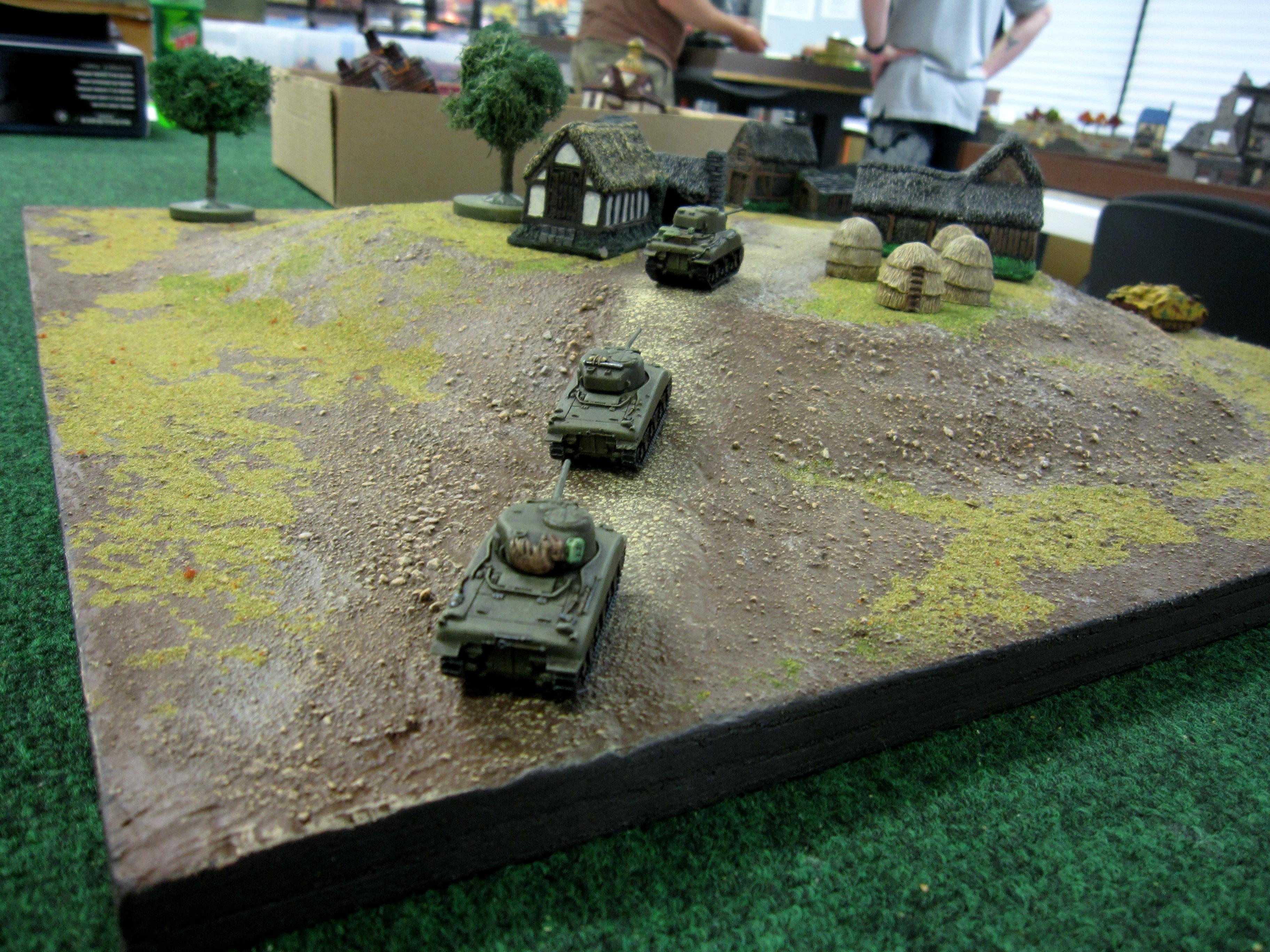 Flames Of War, Game Table, Terrain