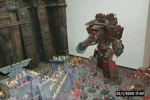 Battle, Chaos, Diorama, Titan, Traitor, Warhammer World
