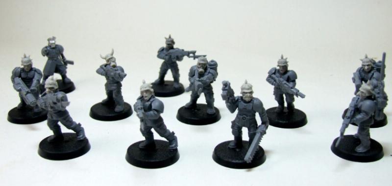 Imperial Guard, Renegades, Traitor Guard - Blood Pact WIP - Gallery ...