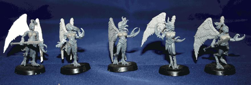 Daemonettes, Daemons, Furies, Fury, Furys, Pleasure Seekers, Slaanesh