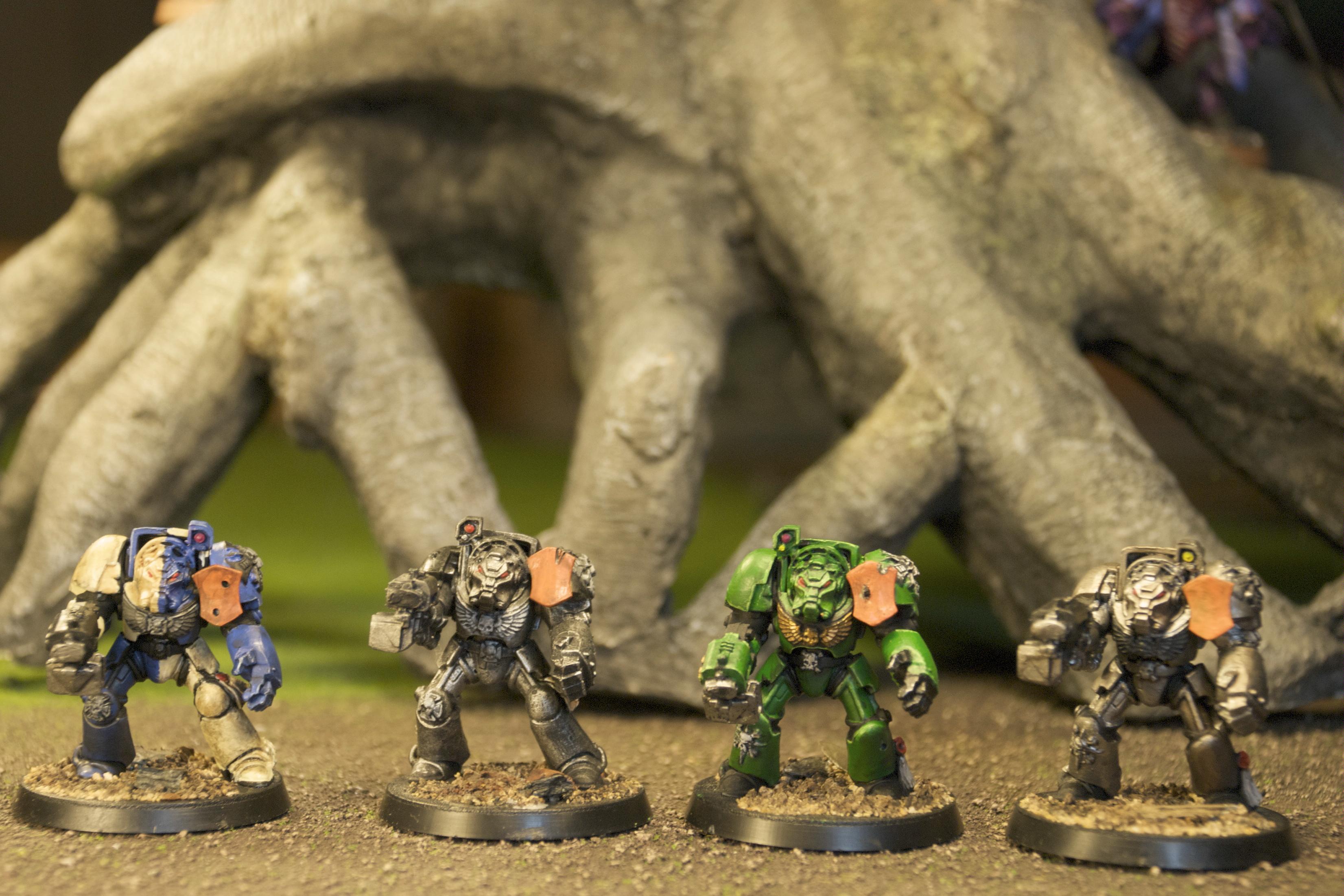 Space Marines, Warhammer 40,000, Work In Progress