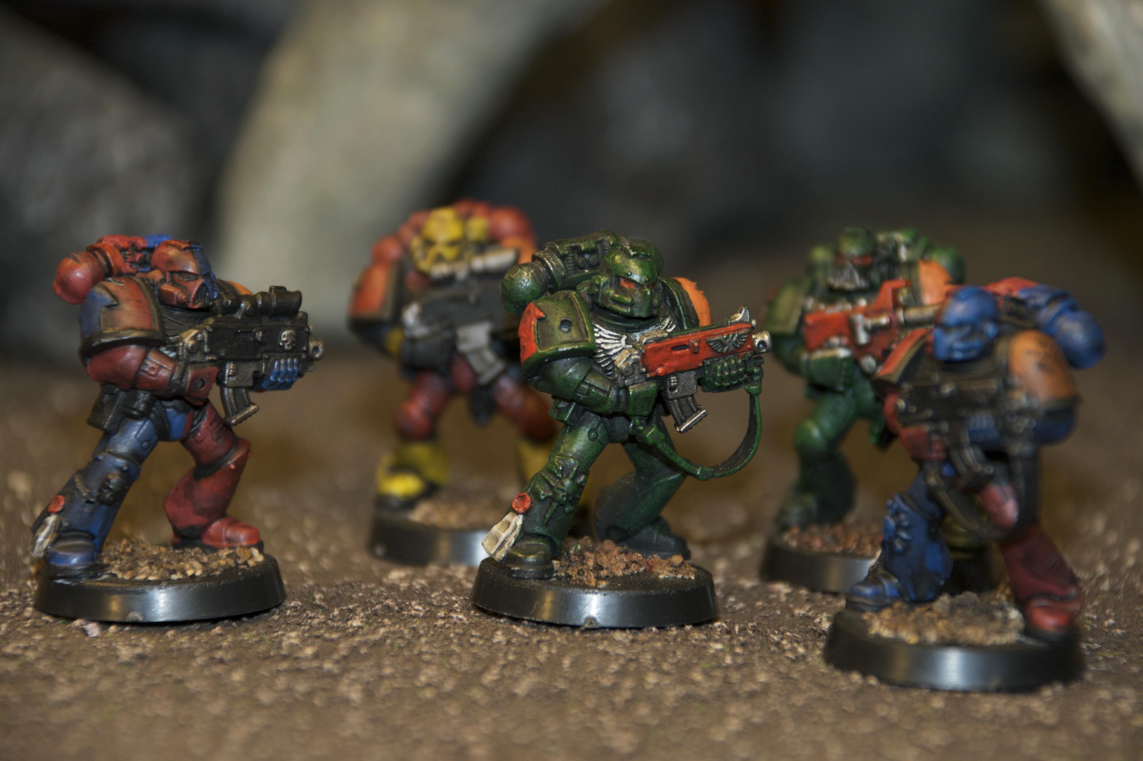 Space Marines, Warhammer 40,000, Work In Progress