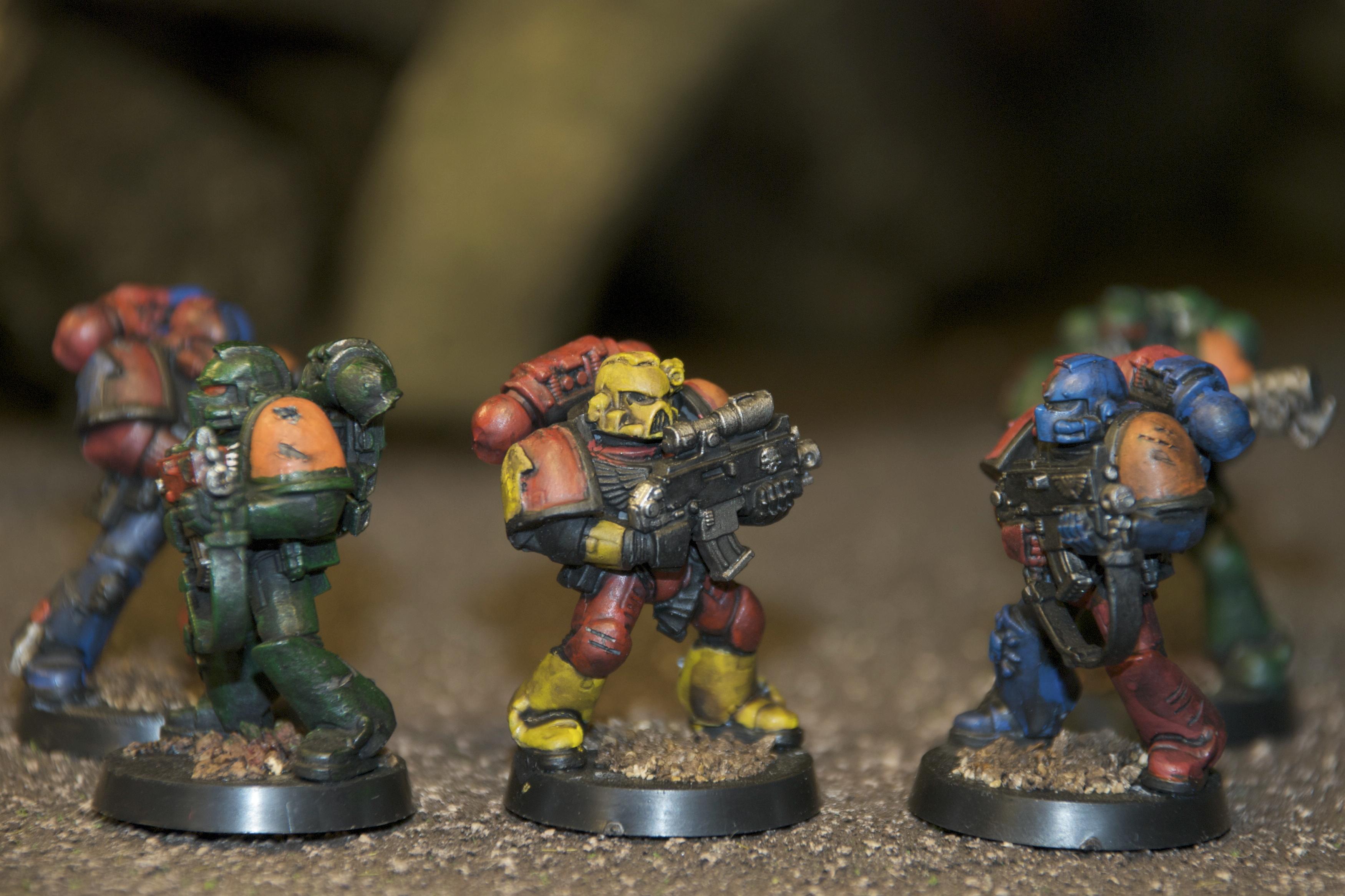 Space Marines, Warhammer 40,000, Work In Progress