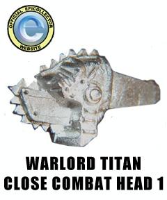 Epic, Titan, Warlord Titan Close Combat Head
