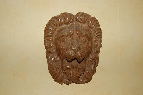 Lion Head Sculpture 2