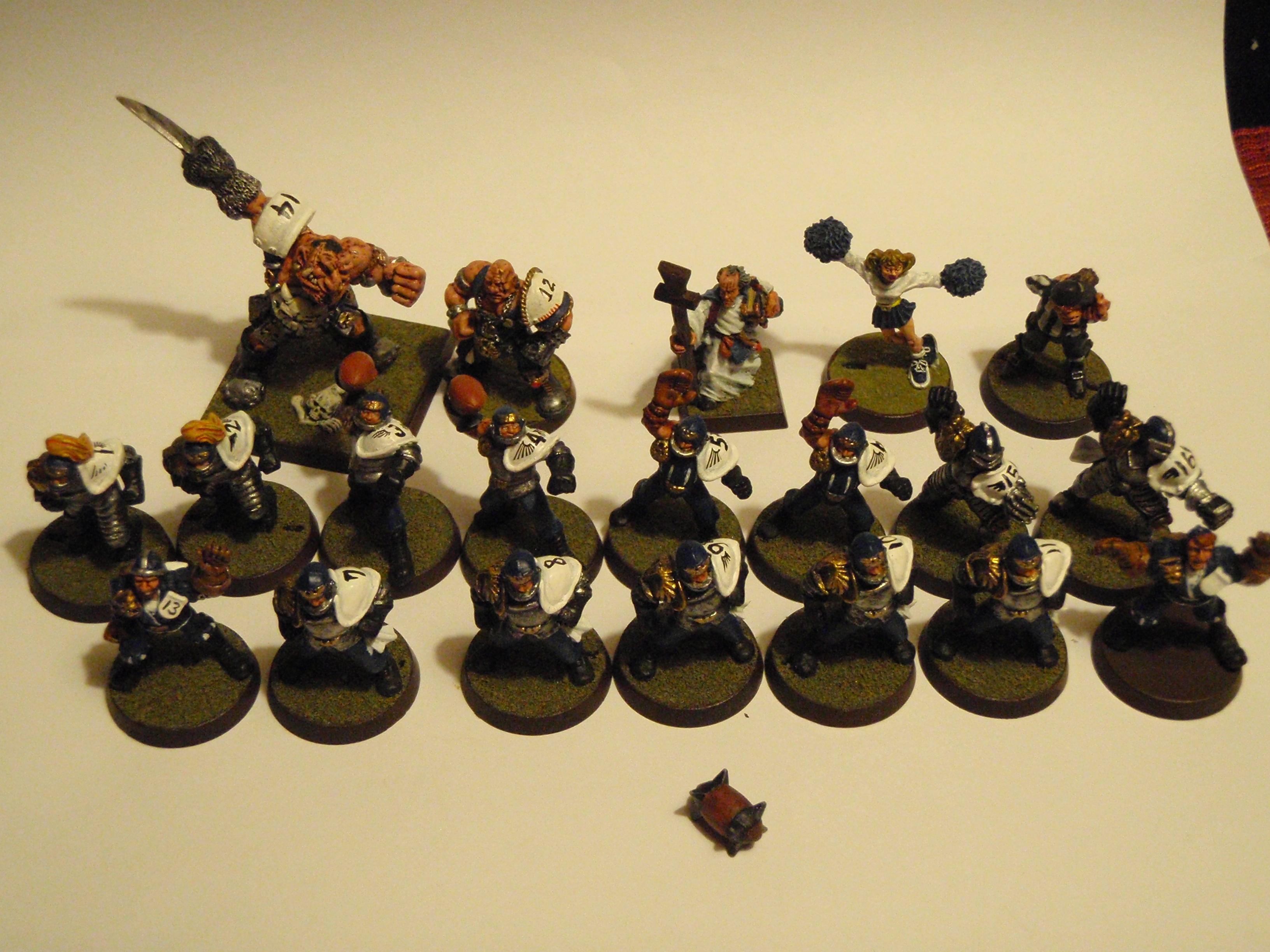 Blood Bowl, The whole team
