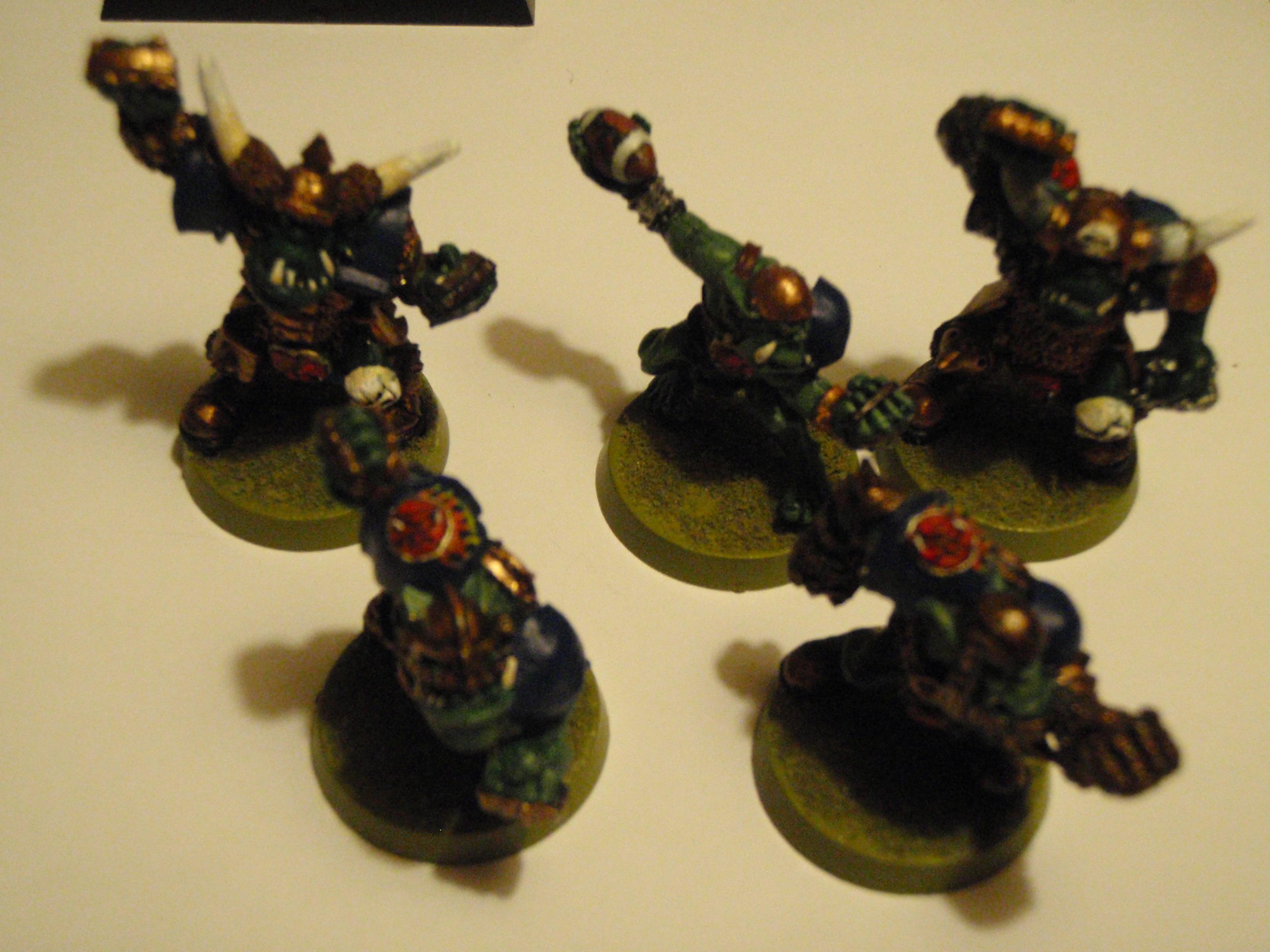 Thrower, blitzers, & black orcs