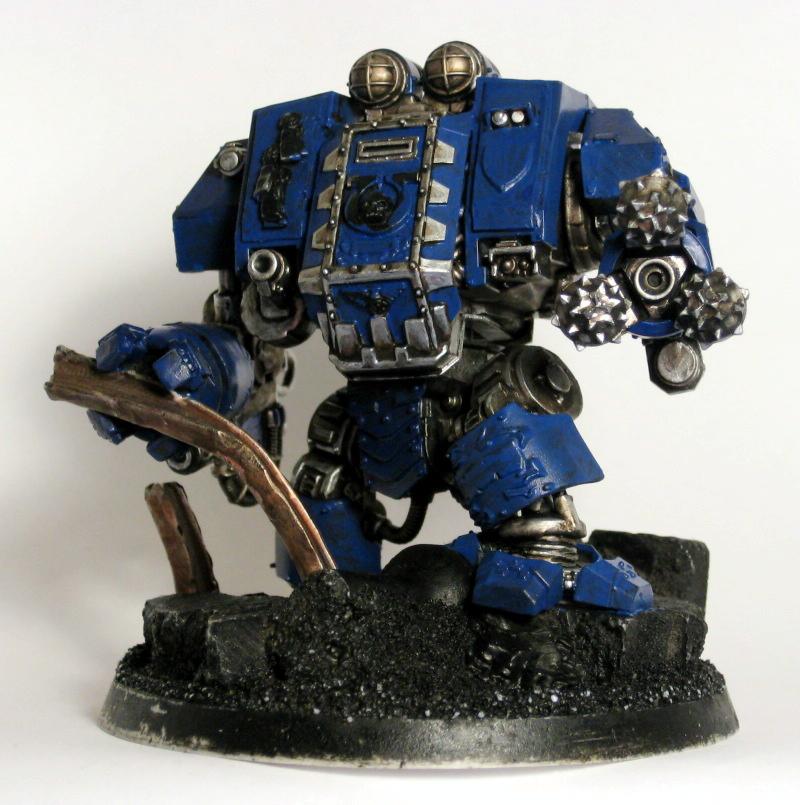 Dreadnought, Drill, Forge World, Ironclad, Ultramarines, Work In Progress