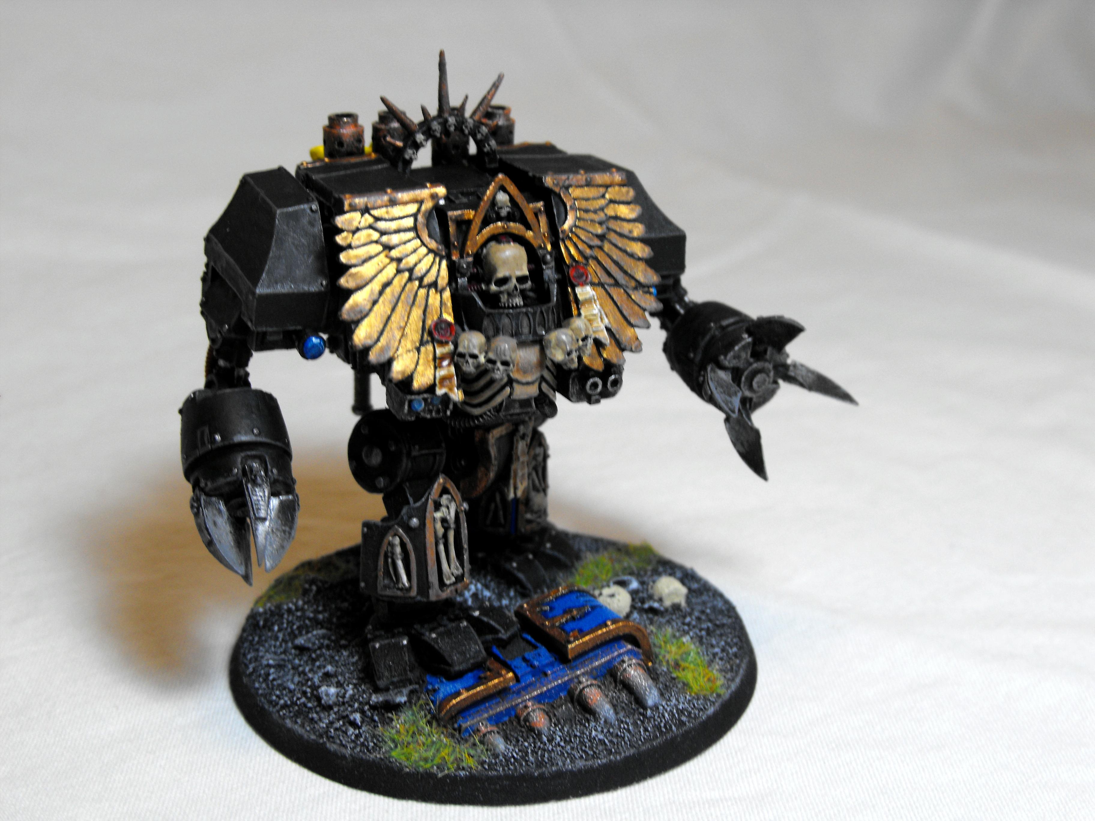 Chaplin, Dreadnought, Space Marines, Warhammer 40,000