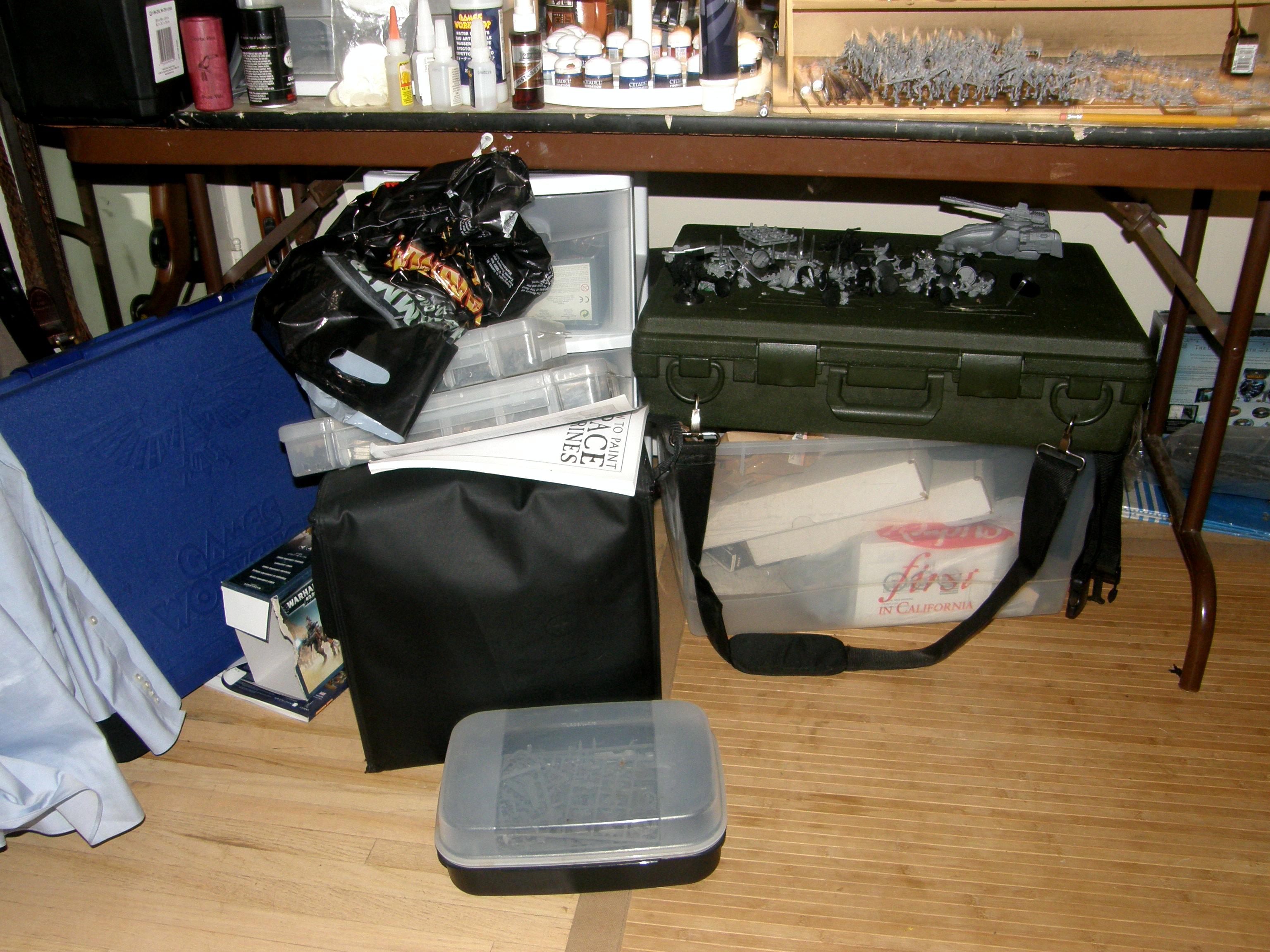 Chaos, Desk, Mess, Workstation