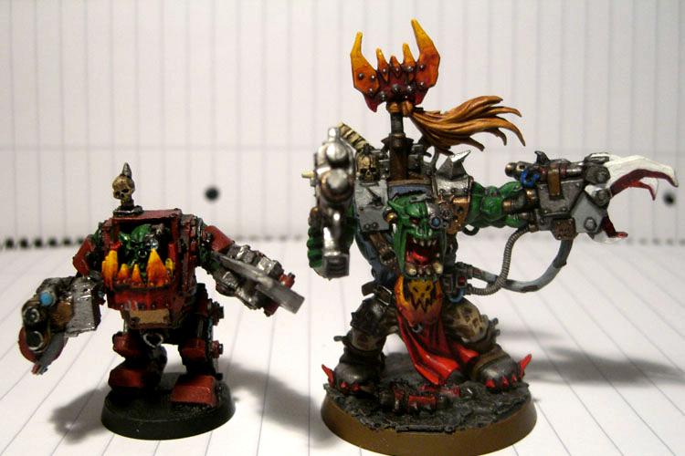 Krimson Gob, Meganob, Orks, Warboss, Warhammer 40,000