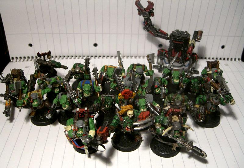 Boy, Horde, Killa Kan, Krimson Gob, Orks, Warhammer 40,000