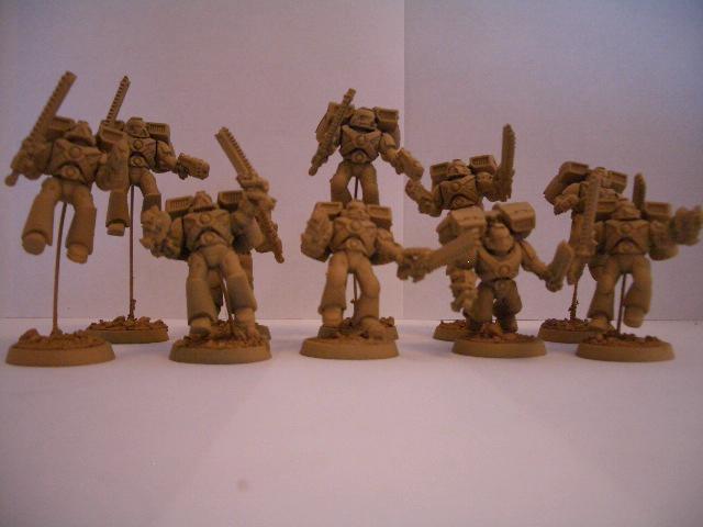 Imperial Fists, Space Marines, Warhammer 40,000, Work In Progress, Yellow Space Marines