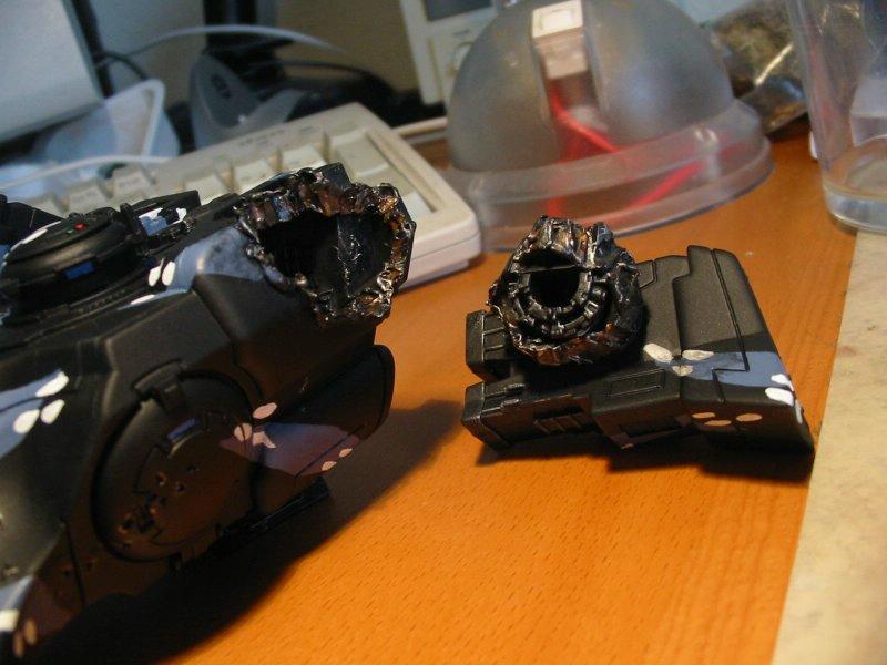 Damage, Devilfish, Engine, Melted, Tau