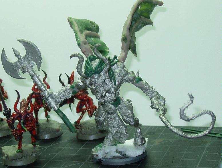 Bloodthirster with sculpted wings