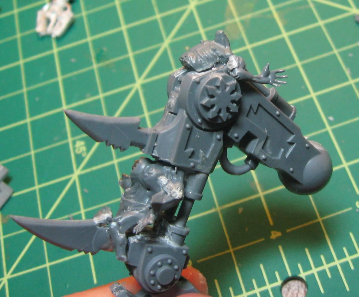 Chaos Daemons, Conversion, Soul Grinder, Work In Progress