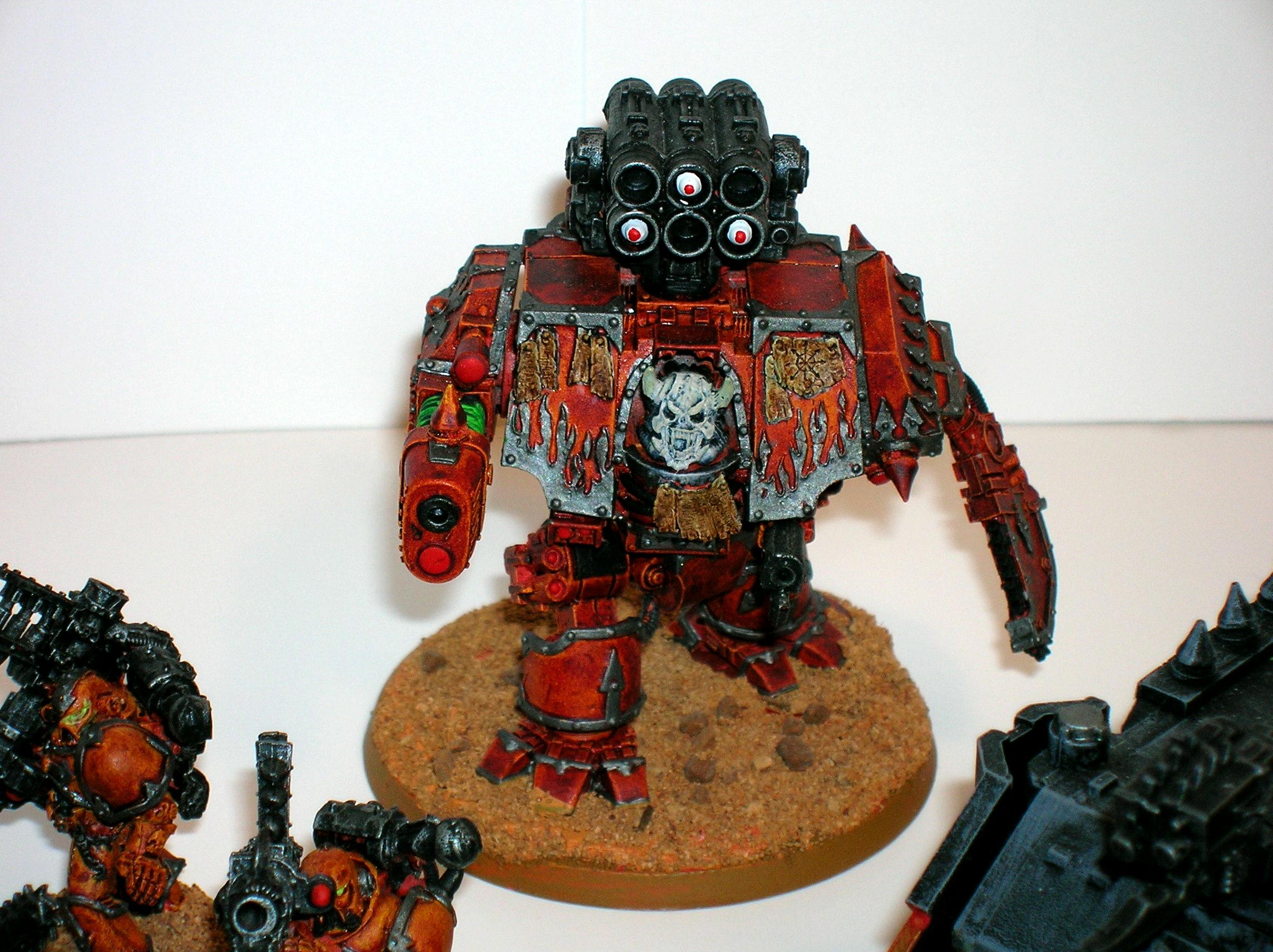 Chaos Space Marines, Dreadnought, Forge World, Word Bearers