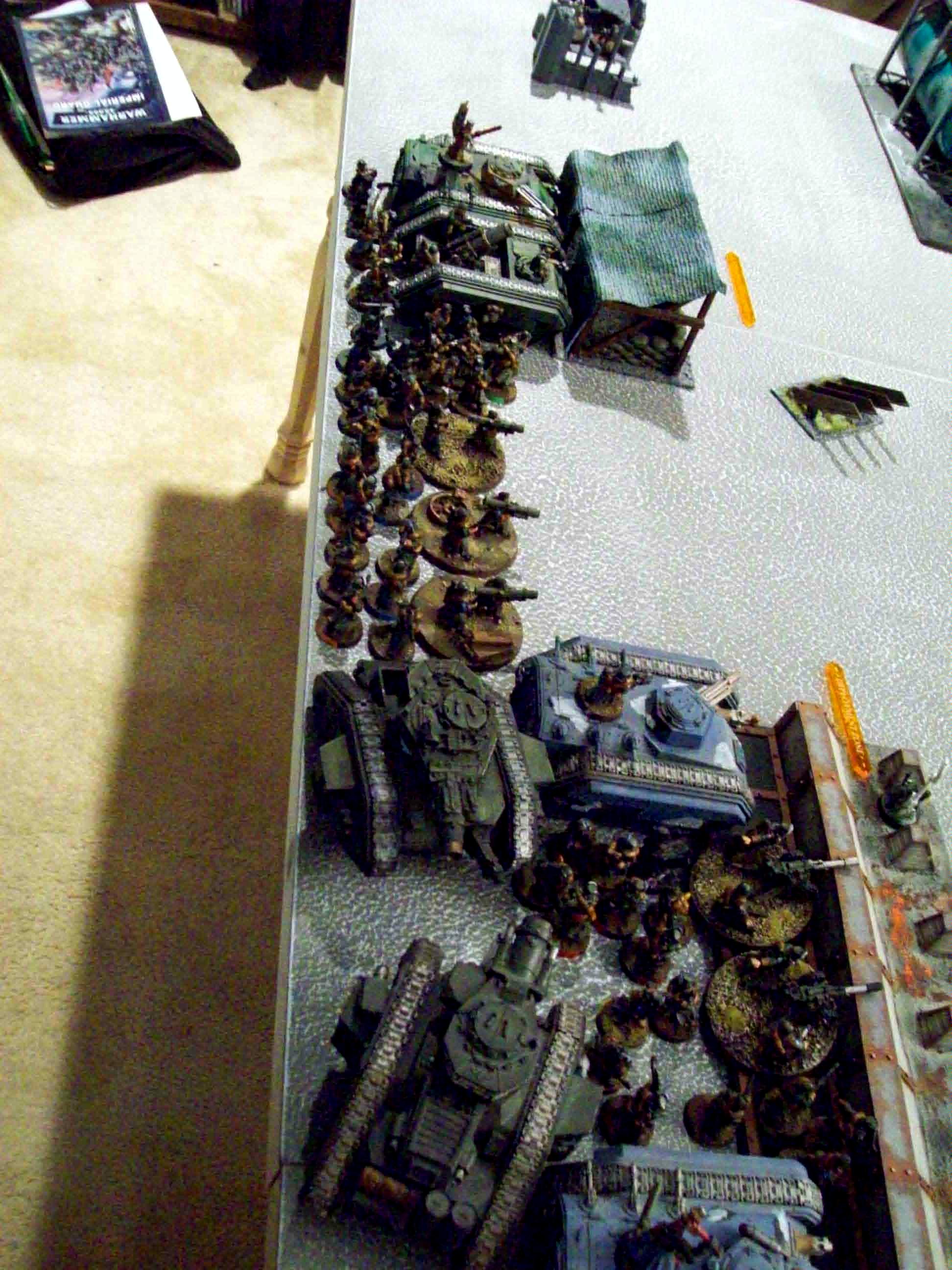 Battle Report, Deployment, Imperial Guard