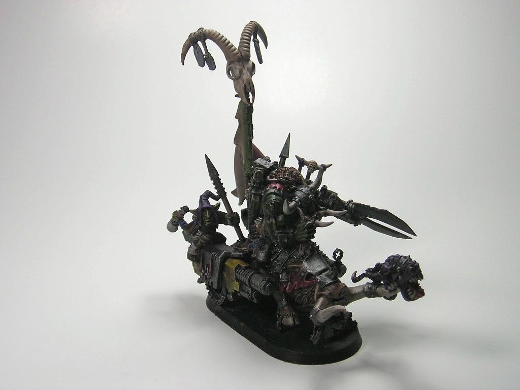 Boar, Conversion, Gretchin, Orcs And Goblins, Orks, Squigs, Warboss, Warhammer 40,000, Warhammer Fantasy