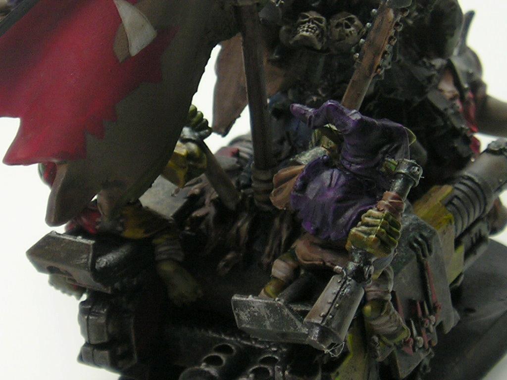 Snakebite Warboss on Cyboar7
