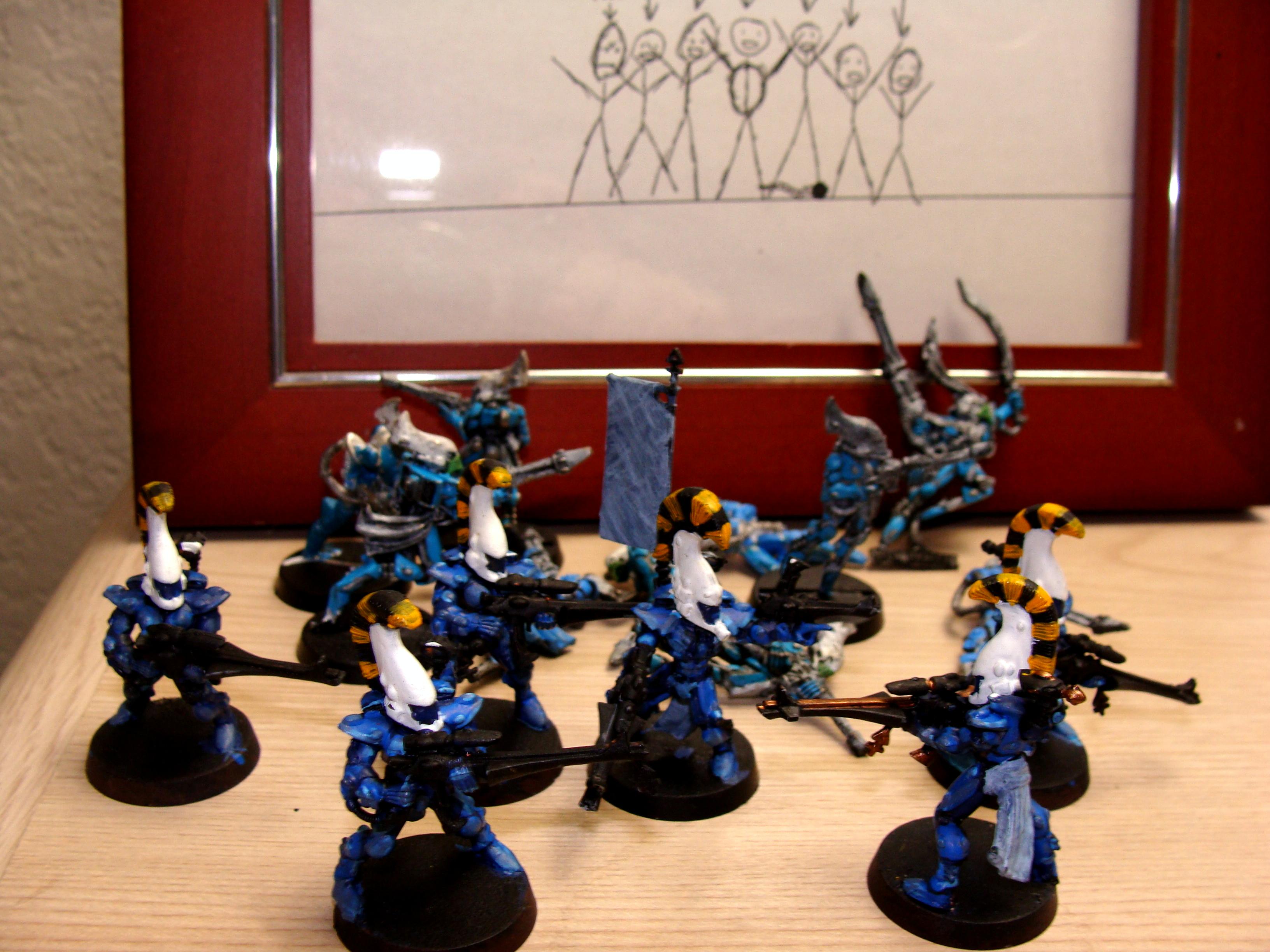 Dire Avengers, Eldar, Stick People